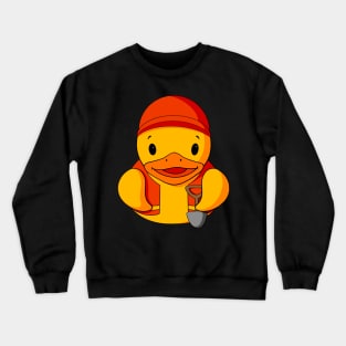 Road Construction Rubber Duck Crewneck Sweatshirt